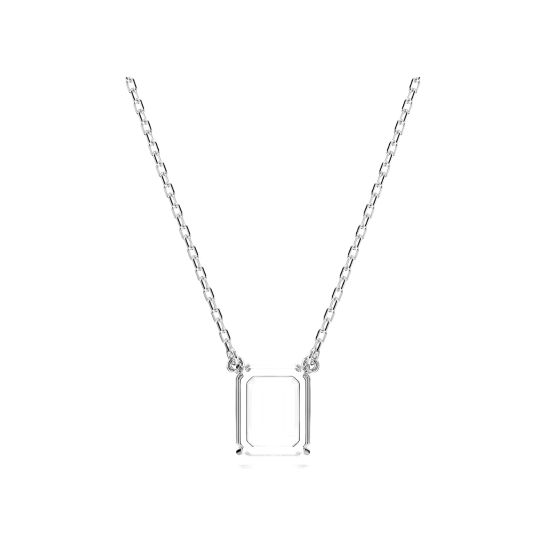 Emerald cut moissanite