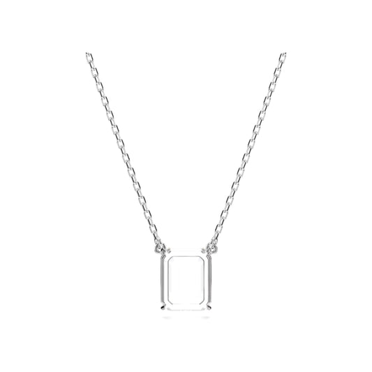 Emerald cut moissanite